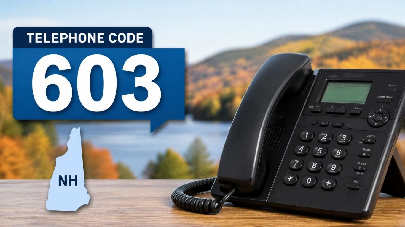 telephone code 603