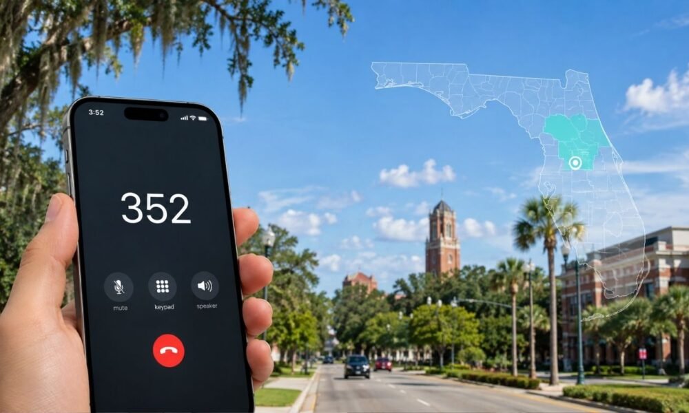 Area code 352